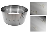 RANT BAND NA TORTU NASTAVITEĽNÁ FORMA NA TORTU, SCHÉMA 18-30 V12cm RANT BAND NA TORTU NASTAVITEĽNÁ FORMA NA TORTU, SCHÉMA 18-30 V12cm