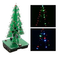 3D LED viacfarebný vianočný stromček s košíkom DIY KIT 3D LED viacfarebný vianočný stromček s košíkom DIY KIT