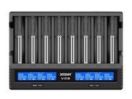 NABÍJAČKA 8X AA/AAA R14 18650 21700 XTAR VC8