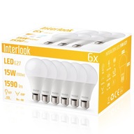 Sada 6x E27 LED žiarovka 15W CCD 1590lm=100W Sada 6x E27 LED žiarovka 15W CCD 1590lm=100W