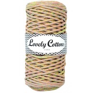 Bavlnená šnúrka Lovely Cottons 3 mm Rainbow Bavlnená šnúrka Lovely Cottons 3 mm Rainbow