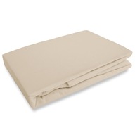 Flanelová plachta s gumičkou 220x200 béžová Flanelová plachta s gumičkou 220x200 béžová