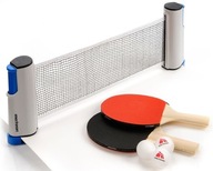 Sada na stolný tenis METEOR 2 rakety + 3 loptičky + rolovacia sieť Sada na stolný tenis METEOR 2 rakety + 3 loptičky + rolovacia sieť