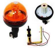 Výstražné LED svietidlo s držiakom PIN 12-24V Výstražné LED svietidlo s držiakom PIN 12-24V