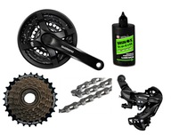 MEGA SET komplet, POHON 3x7 SHIMANO 5+1 ZDARMA MEGA SET komplet, POHON 3x7 SHIMANO 5+1 ZDARMA
