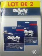 Gillette Blue II jednorazové holiace strojčeky 40 ks. Gillette Blue II jednorazové holiace strojčeky 40 ks.
