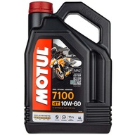 MOTUL 7100 4T Ester MA2 10w60 4L - syntetický motocyklový olej