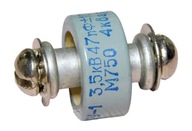 Keramický kondenzátor 47pF 3,5kV 4kWar M750 K15U Keramický kondenzátor 47pF 3,5kV 4kWar M750 K15U