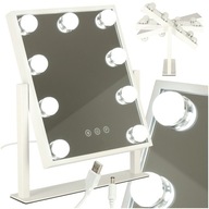 HOLLYWOODSKÉ LED PODSVIETENÉ MAKEUP ZRKADLO S 9 ŽIAROVKAMI U HOLLYWOODSKÉ LED PODSVIETENÉ MAKEUP ZRKADLO S 9 ŽIAROVKAMI U