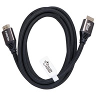 Opletený HDMI 2.1 kábel Silver Monkey HD-020SM2-1, 2 m Opletený HDMI 2.1 kábel Silver Monkey HD-020SM2-1, 2 m
