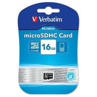 Karta Verbatim micro SDHC 16GB UHS-I