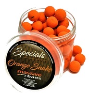 Masívne návnady Orange Snake 14mm Pop-Up guličky Masívne návnady Orange Snake 14mm Pop-Up guličky