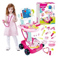 Little Doctor Set Príslušenstvo EKG vozíka Lekárske nástroje Účinky stetoskopu Little Doctor Set Príslušenstvo EKG vozíka Lekárske nástroje Účinky stetoskopu