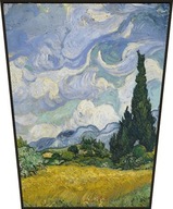 Obrazovka Pšeničné pole s cyprusmi Vincent Van Gogh Obrazovka Pšeničné pole s cyprusmi Vincent Van Gogh
