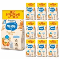 NESTLE Mliečno-ryžová kaša Marhuľová 4 mesiace 10x300g