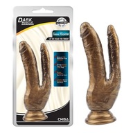 CHISA Ivana Havesex-Gold Dvojité dildo, zlaté CHISA Ivana Havesex-Gold Dvojité dildo, zlaté