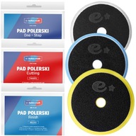 Sada leštiacich vankúšikov na suchý zips na pasty 150 mm/125 mm Sponge Shield Sada leštiacich vankúšikov na suchý zips na pasty 150 mm/125 mm Sponge Shield
