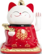 Solárna figúrka Japonská šťastná mačka Maneki Neko Solárna figúrka Japonská šťastná mačka Maneki Neko