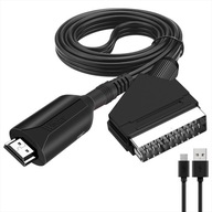 KÁBEL HDMI TO SCART JE DĹŽKA 1 M KÁBEL HDMI TO SCART JE DĹŽKA 1 M