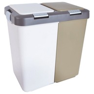 Duo odpadkový/odpadkový kôš na triedenie 2x20L Duo odpadkový/odpadkový kôš na triedenie 2x20L