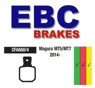 EBC bloky na bicykel (organické) CFA660/4
