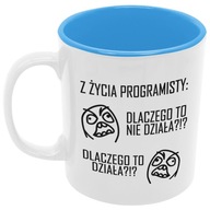 PROGRAMMER hrnček pre programátora memes modrý PROGRAMMER hrnček pre programátora memes modrý