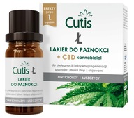 CUTIS Ł - Lak na nechty + CBD onycholýza 10ml CUTIS Ł - Lak na nechty + CBD onycholýza 10ml
