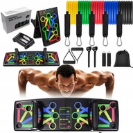 DOSKA PUSH-UP DRŽADLE NA CVIČENIE PUSH-UPS + ODPORY SET DARČEKOVÝ SET VIANOCE DOSKA PUSH-UP DRŽADLE NA CVIČENIE PUSH-UPS + ODPORY SET DARČEKOVÝ SET VIANOCE