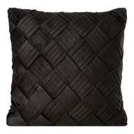 SONIA BLACK ZAMATOVÝ OBLIEC NA VANKÚŠ, SÚŠŤOVÝ, 45x45 cm SONIA BLACK ZAMATOVÝ OBLIEC NA VANKÚŠ, SÚŠŤOVÝ, 45x45 cm