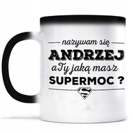 Magický hrnček Vtipný darček pre Andrzeja Magický hrnček Vtipný darček pre Andrzeja