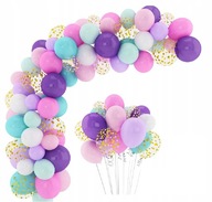 GIRLAND BALOONS so stuhou MERMAID jednorožec JEDNOROŽEC GIRLAND BALOONS so stuhou MERMAID jednorožec JEDNOROŽEC