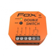 2-kanálové WiFi relé 230V F&F Fox WI-R2S2-P