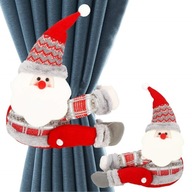 VIANOČNÁ ZAČONOVÁ SPONKA SANTA 32cm OZDOBNÝ ŠPIČKA VIANOČNÁ ZAČONOVÁ SPONKA SANTA 32cm OZDOBNÝ ŠPIČKA