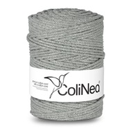 Colinea String sa prepletala pre makramu 100% bavlnu, 3 mm 200 m, strieborné vlákno Colinea String sa prepletala pre makramu 100% bavlnu, 3 mm 200 m, strieborné vlákno
