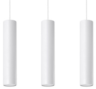 LAGOS 3 Biela závesná lampa Stropný záves do obývačky, jedálne, spálne sollux LAGOS 3 Biela závesná lampa Stropný záves do obývačky, jedálne, spálne sollux