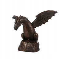 Kreatívna socha záhradného sprejového fontánového draka