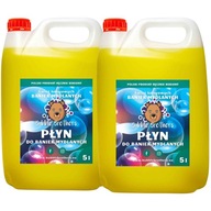 Tekuté mydlové bubliny 2 x 5 l veľké mydlové bubliny 10 litrové banky Tekuté mydlové bubliny 2 x 5 l veľké mydlové bubliny 10 litrové banky