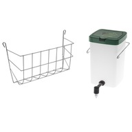 Súprava pre králiky, napájadlo 1 liter + 30 cm krmítko na seno Súprava pre králiky, napájadlo 1 liter + 30 cm krmítko na seno