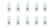 10X SET halogénová žiarovka halogénová G9 ECO 230V 900lm 53W =60W 10X SET halogénová žiarovka halogénová G9 ECO 230V 900lm 53W =60W