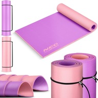 PODLOŽKA NA CVIČENIE 173 X 61 X 0,6 CM NEO-SPORT FIALOVÁ A RUŽOVÁ PODLOŽKA NA CVIČENIE 173 X 61 X 0,6 CM NEO-SPORT FIALOVÁ A RUŽOVÁ