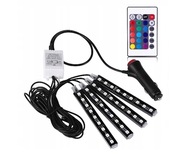 Interiér auta LED RGB Osvetlenie kabíny auta Interiér auta LED RGB Osvetlenie kabíny auta