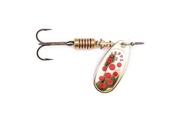 Mepps COMET DECORE zlaté/červené bodky 4/8g Mepps COMET DECORE zlaté/červené bodky 4/8g