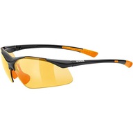 Športové okuliare Uvex Sportstyle 223 čierne oranžové