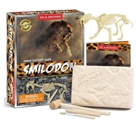 SMILODON DINOSAUR EXCAVATION Kreatívna 3D hračka SMILODON DINOSAUR EXCAVATION Kreatívna 3D hračka