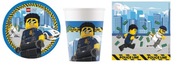Papierové poháre LEGO City 8 kusov Narodeniny