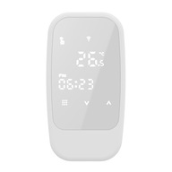 Zásuvkový termostat 10A so svorkami Biela WiFi TUYA
