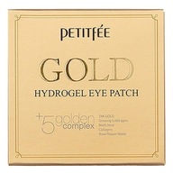 Hydrogélové náplasti na oči Petitfee Gold hydratuje regeneruje vyživuje 60 ks.
