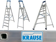 Domový úložný rebrík Krause (6 schodov + podesta)