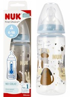 NUK fľaša FC+ Cat&Dog 300ml. cumlík 6-18m M NUK fľaša FC+ Cat&Dog 300ml. cumlík 6-18m M