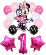 SADA BALÓNOV MINNIE MOUSE MINI M30 VEĽKÉ 14 ks SADA BALÓNOV MINNIE MOUSE MINI M30 VEĽKÉ 14 ks
